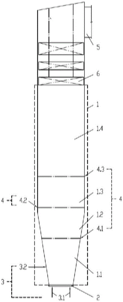 Multi-stage high-efficiency low-nitrogen combustion method and combustion system for circulating fluidized bed boiler