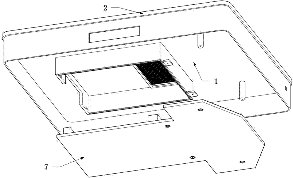 Electrostatic notebook computer dust remover