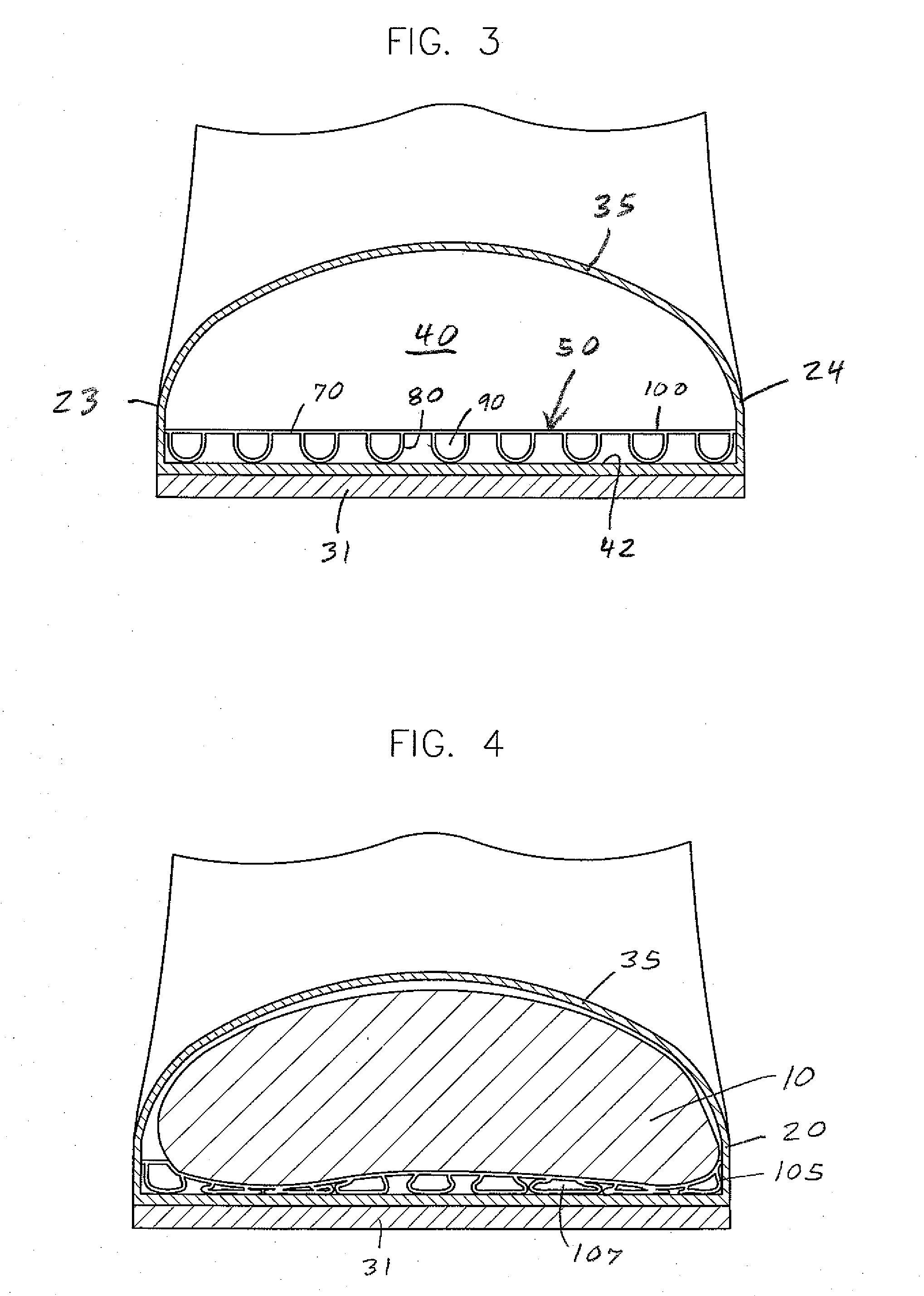 Extruded Cushioning Insole