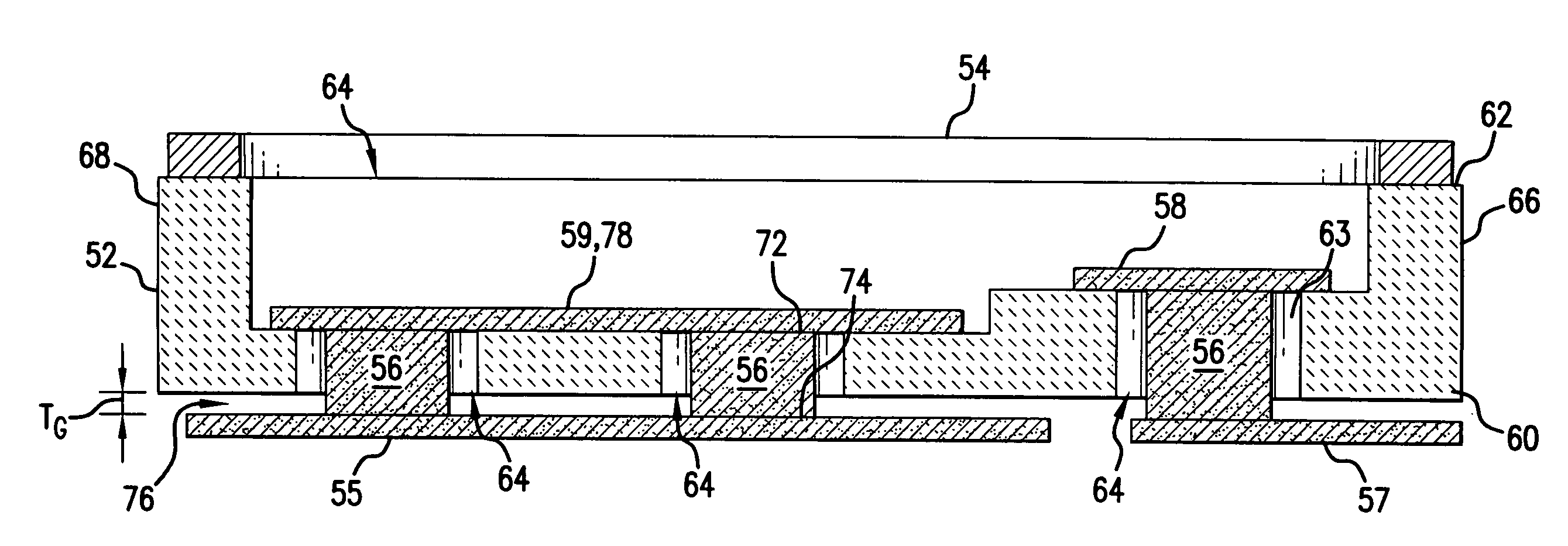 Surface mount package with high thermal conductivity