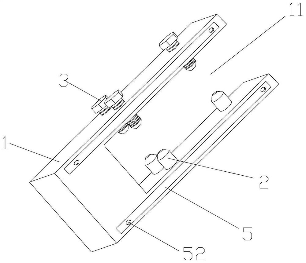 Special clamp and method for machining NDT sample