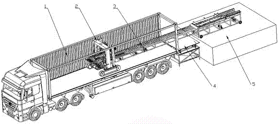 Automatic loading robot for packing boxes