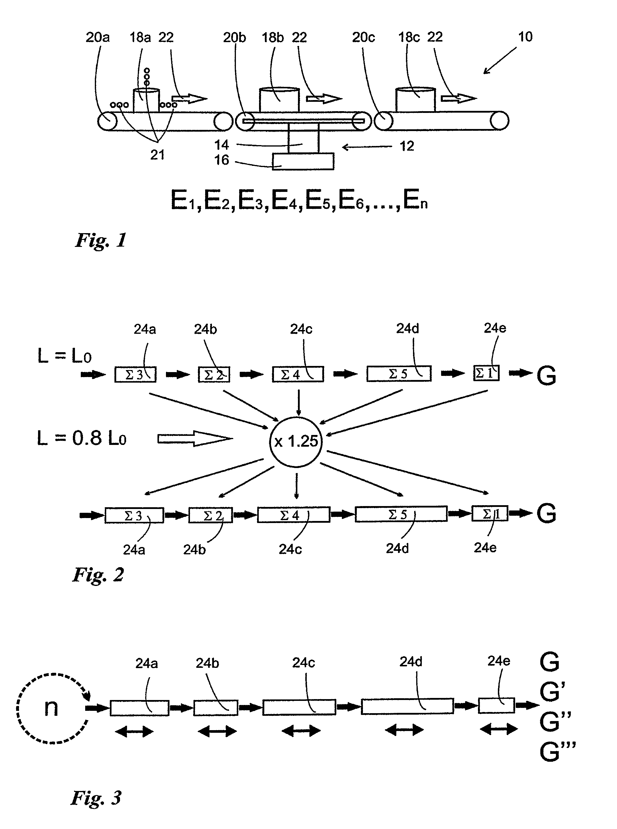 Method and apparatus for dynamically check weighing conveyed objects, using filter lengths that vary with object size