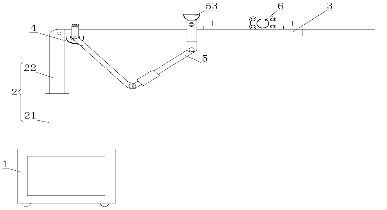 Detachable locating and mounting rack for ceiling board