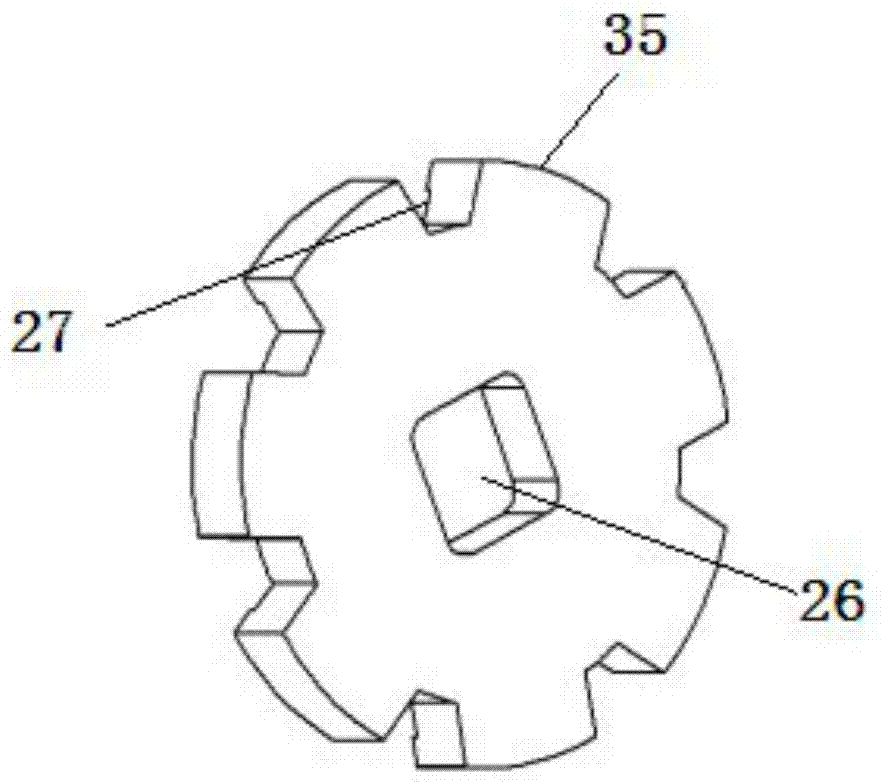 A wet type high voltage resistant rotating electromagnet with symmetrical magnetic circuit