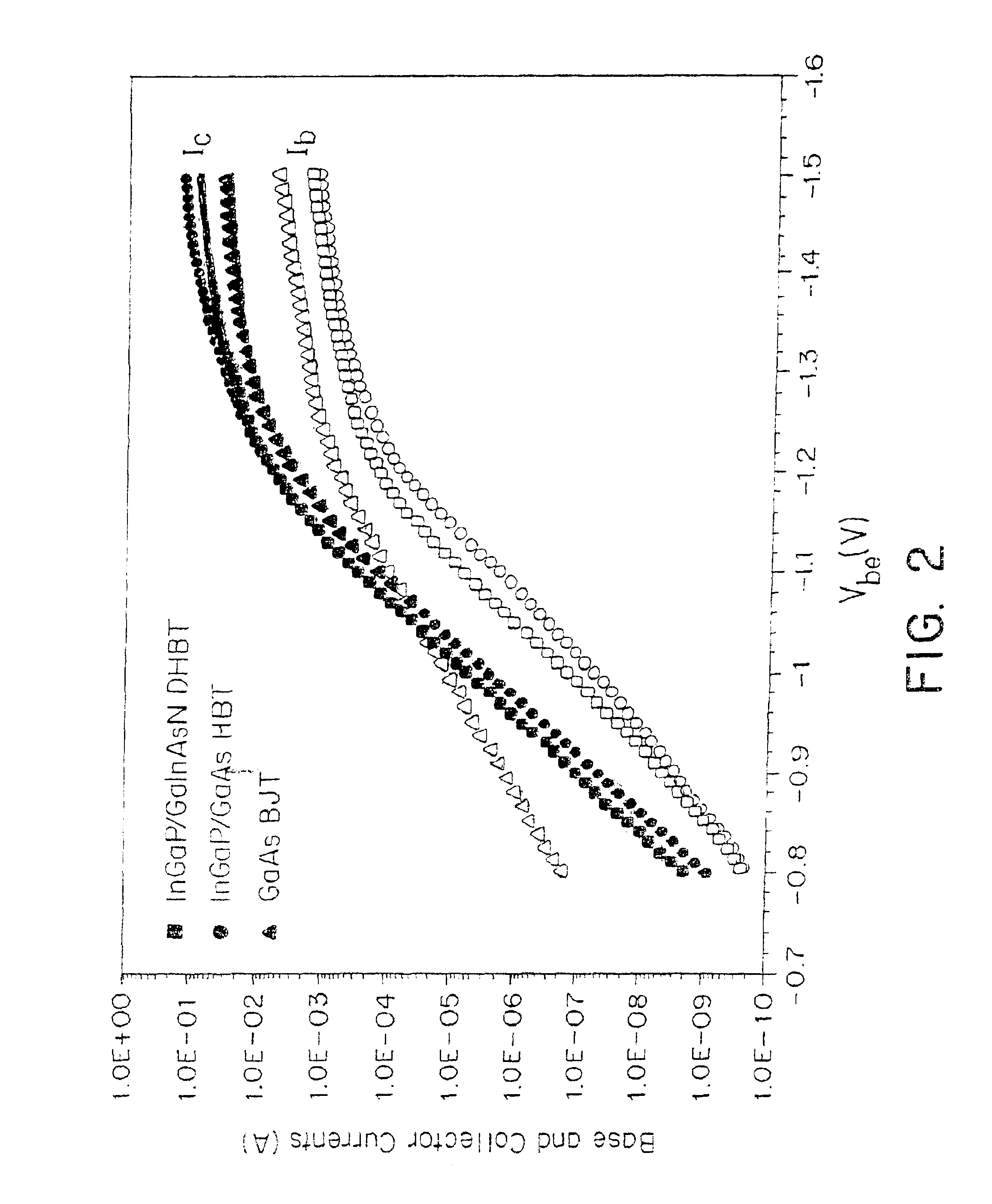 Bipolar transistor with graded base layer