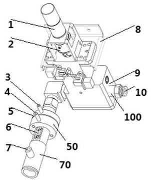 Differential pressure type self-adaptive flow adjusting method for particulate matter online monitoring through beta-ray method