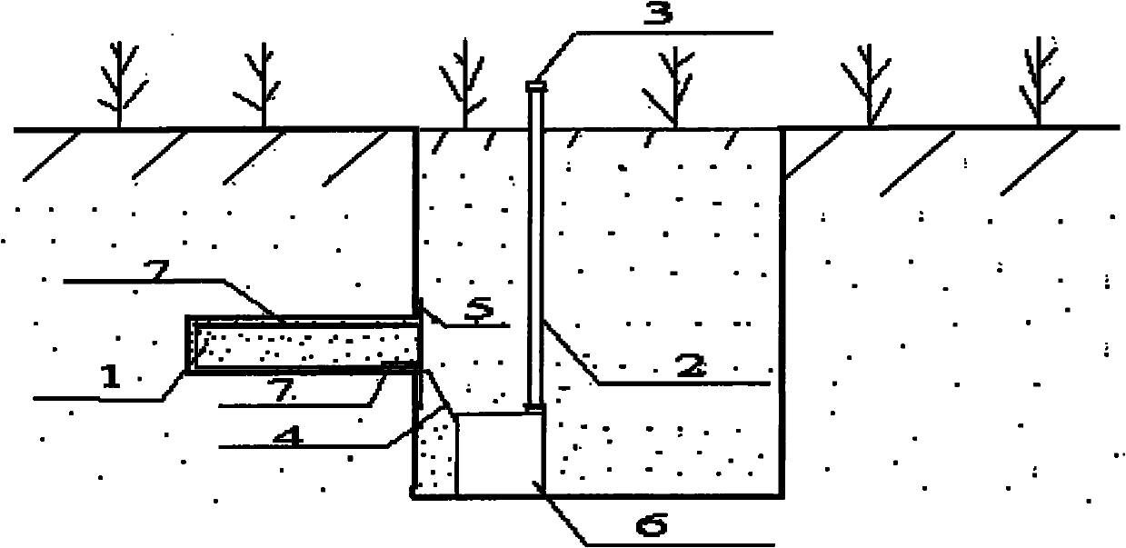 Farmland in-situ soil leaching solution collector and using method thereof