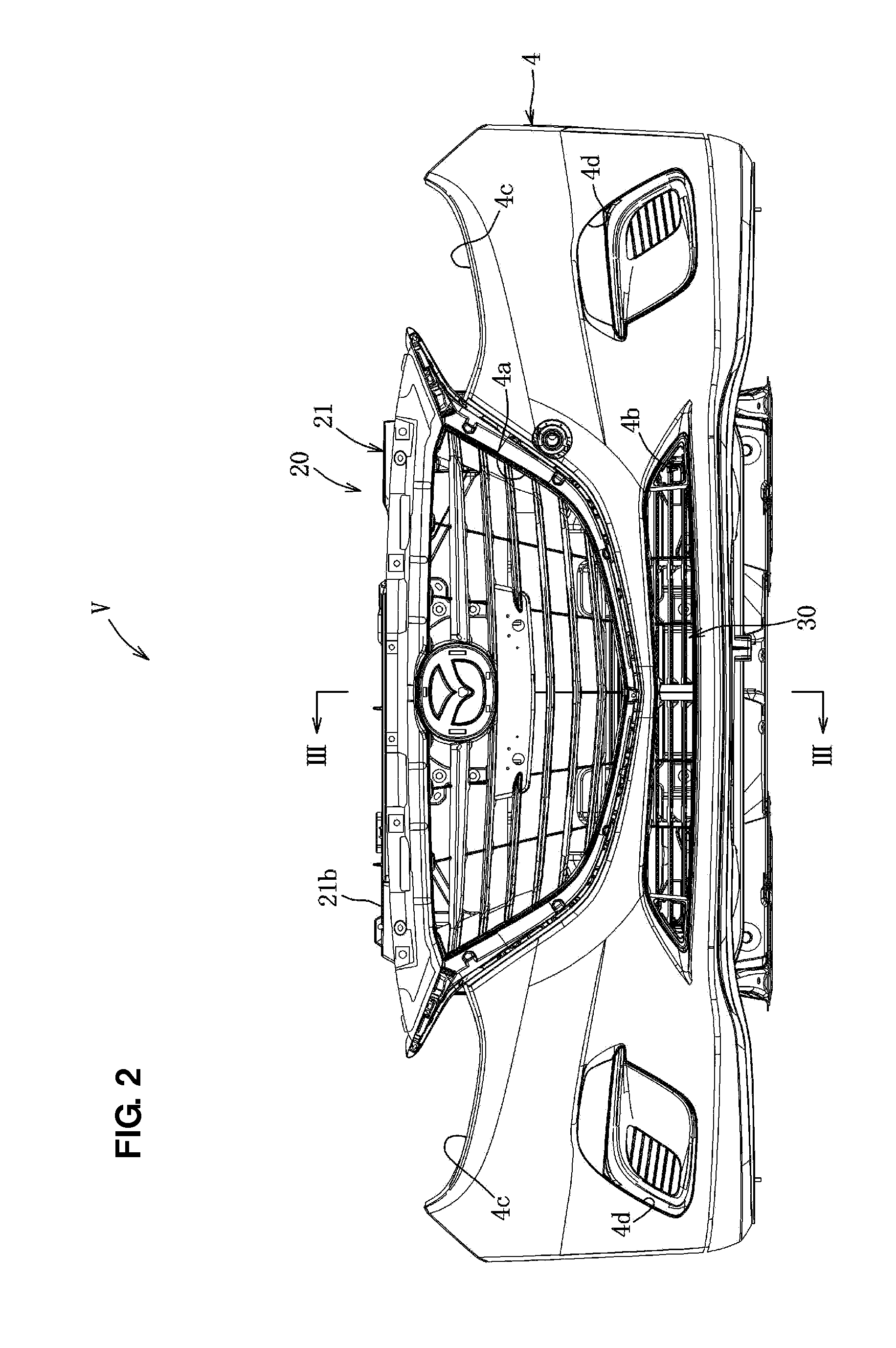 Grill shutter structure of vehicle