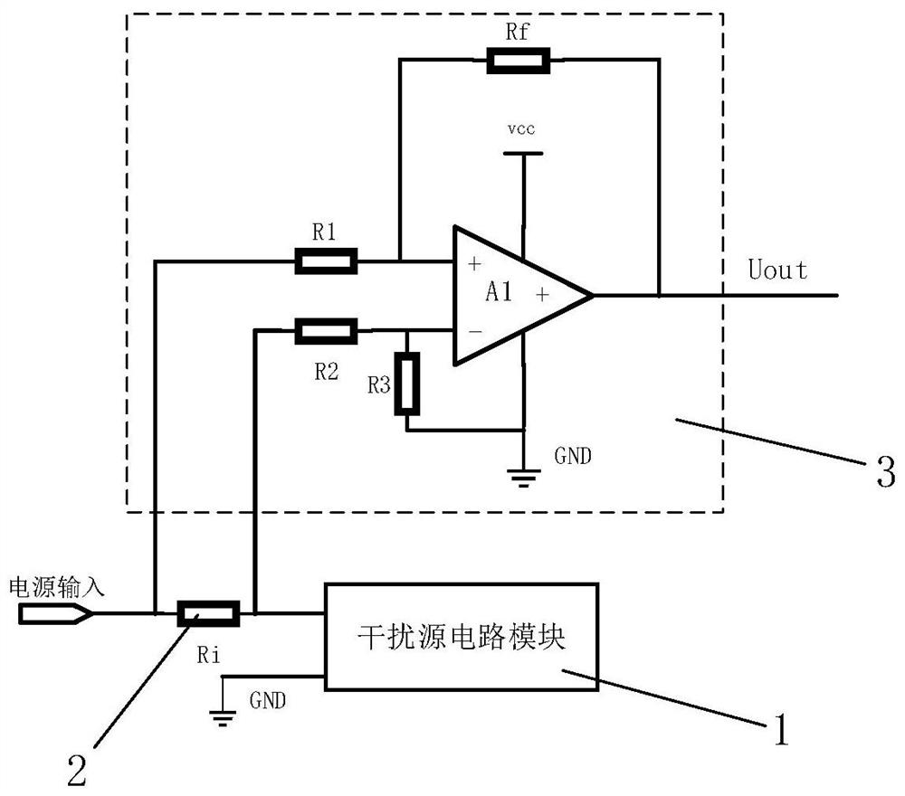 A device and method for removing electromagnetic interference signals in the same frequency band