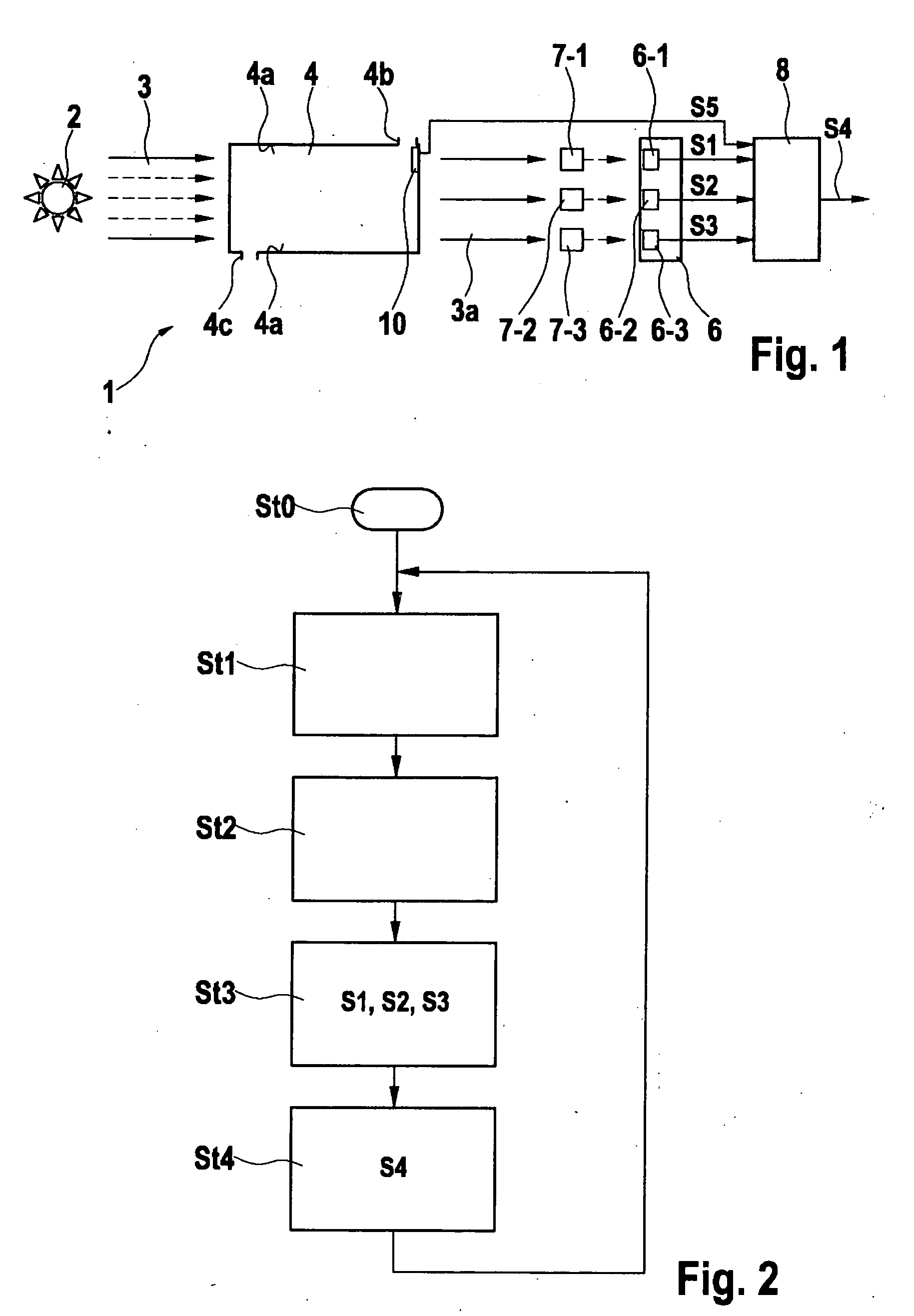 Spectroscopic gas sensor and method for ascertaining an alcohol concentration in a supplied air volume, in particular an exhaled volume