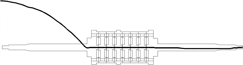 Calculation verification method for torsional vibration modal of gas turbine pull-rod type rotor