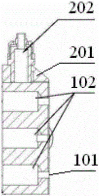 Cleaning device, washing type nozzle cleaning system, and digital ink-jet printer