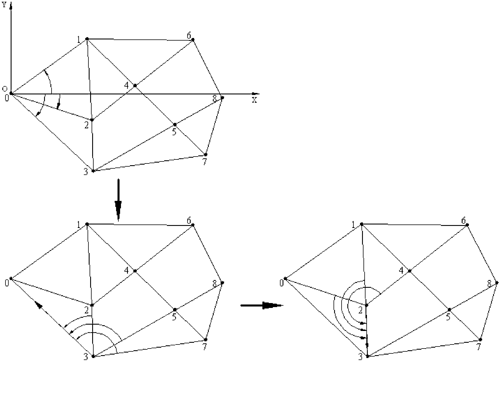 Closed surface automatic search method of space multiply connected domain