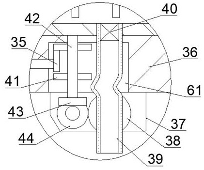 A kind of auto parts spraying air drying equipment