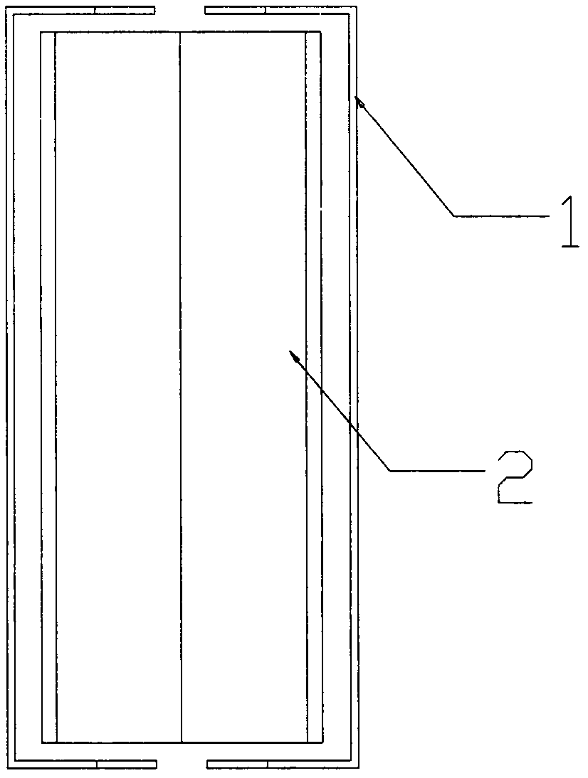 Magnetic conductive bath specifically for electroplating of insertion-type light-emitting diode (LED) support