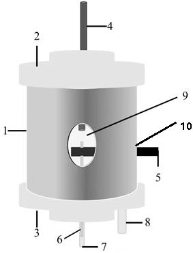 Semi-closed system magnetic confinement liquid cathode glow discharge device