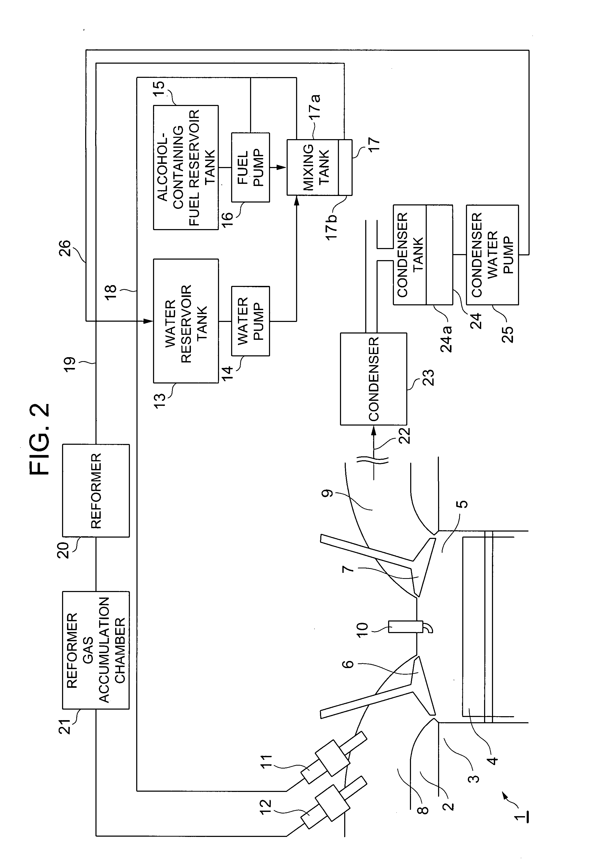 Reforming apparatus, internal combustion engine with reforming apparatus, and fuel cell system with reforming apparatus