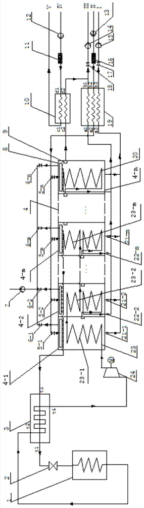 A cogeneration system of transcritical air conditioning and advection seawater desalination