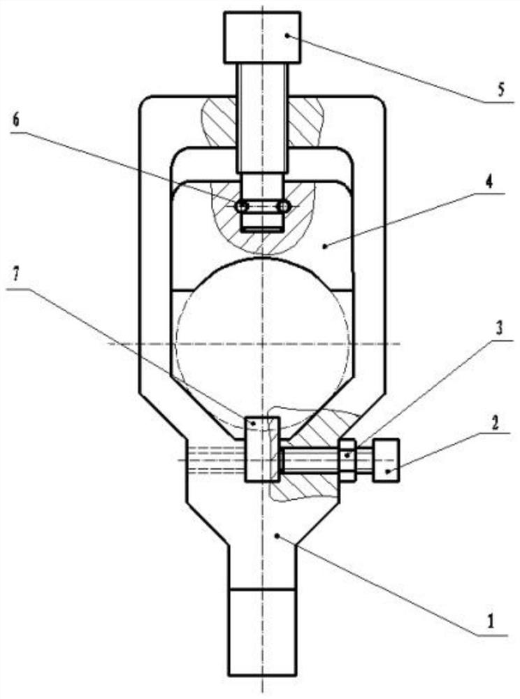 Cam grinding clamp for camshaft