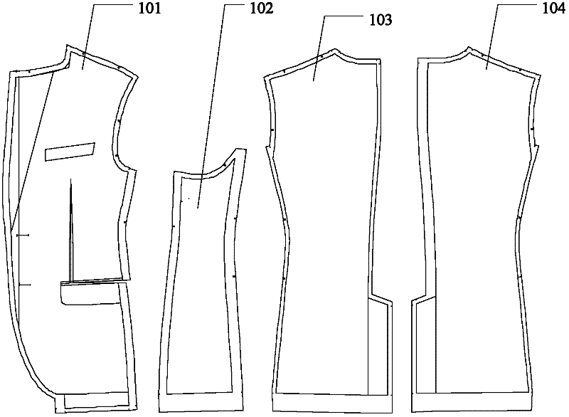 Sewing method of half-lining suit and half-lining suit - Eureka ...