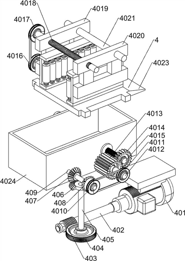 Taro petiole treatment device capable of being deeply cleaned