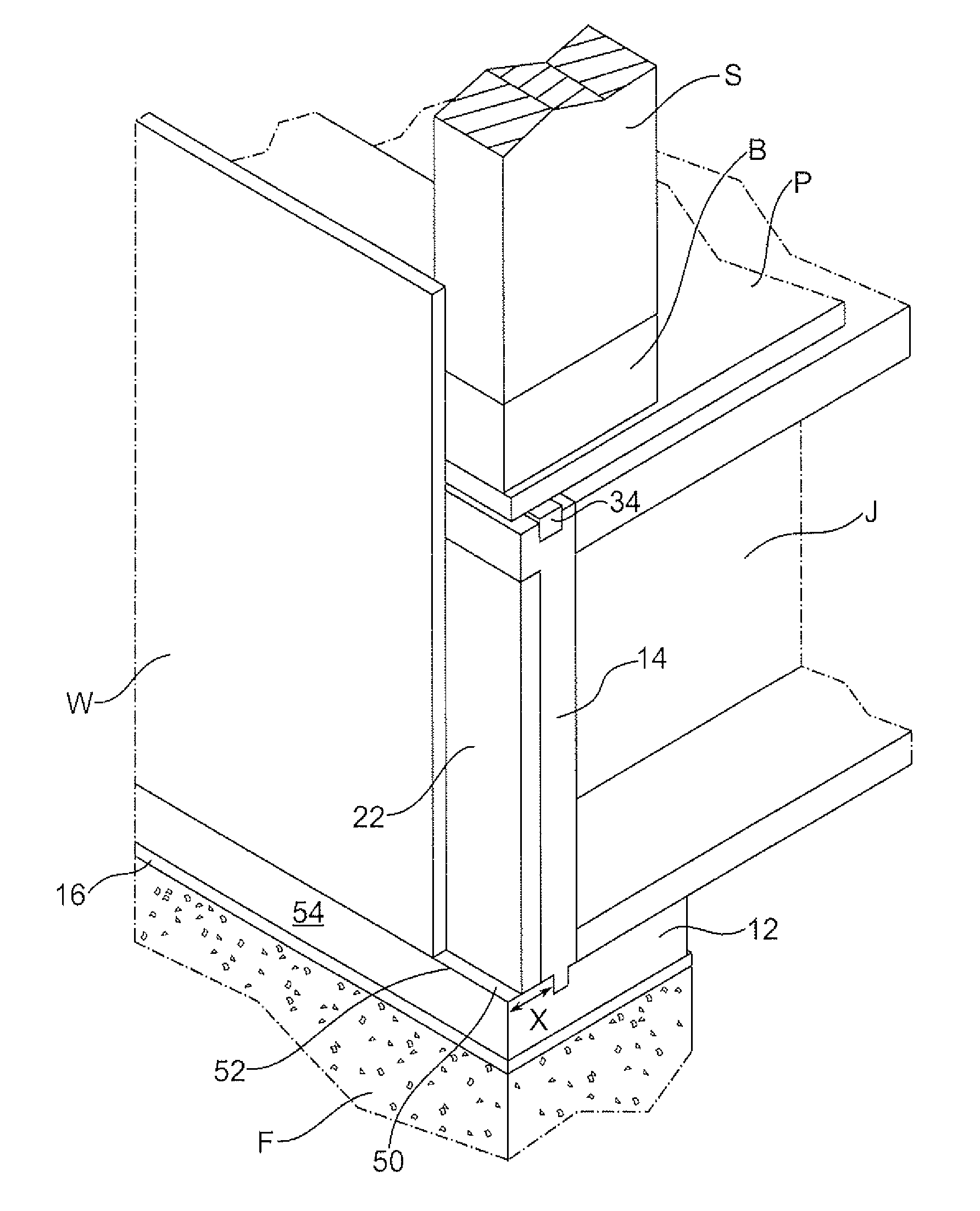 Apparatus for connecting framing components of a builiding to a foundation