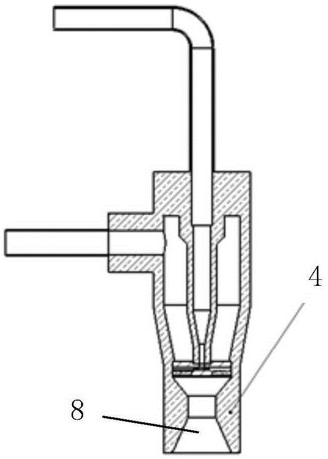 Two-phase-flow atomized-spray washing device and two-phase-flow atomized-spray washing method