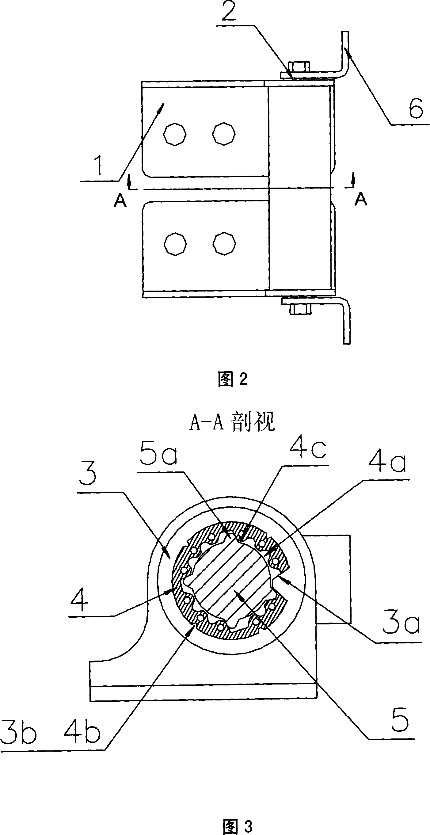 Vehicle door stop hinge with spacing function