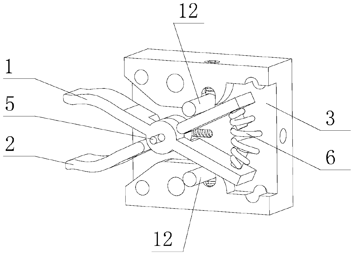 Numerically-controlled lathe automatic puller with impact buffering function