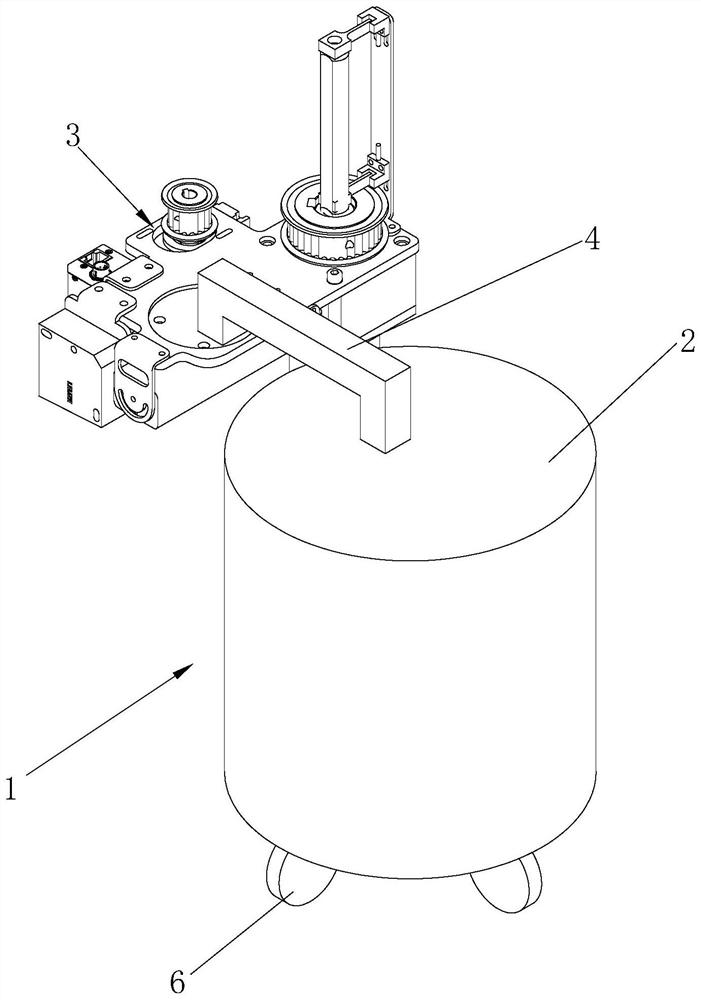 Joint filling sub-machine, joint filling workstation, joint filling system and working method of joint filling system
