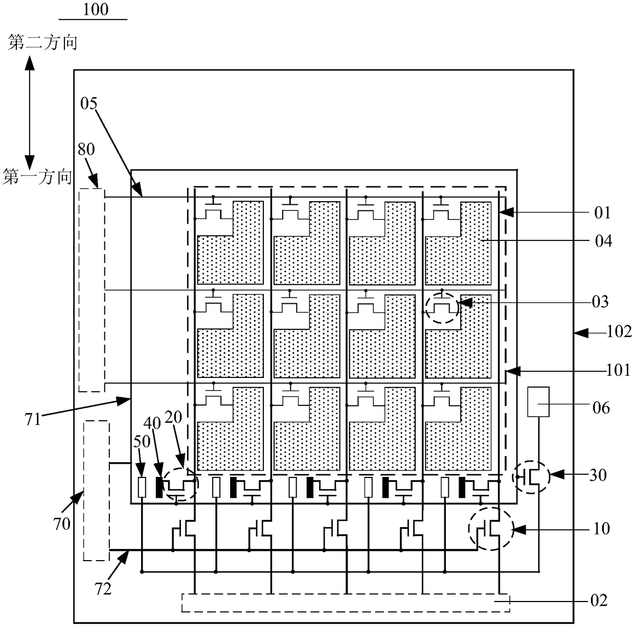 Display panel, display device and control method thereof