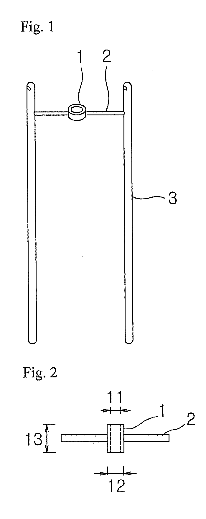 Device and method for measuring temperature in a tubular fixed-bed reactor