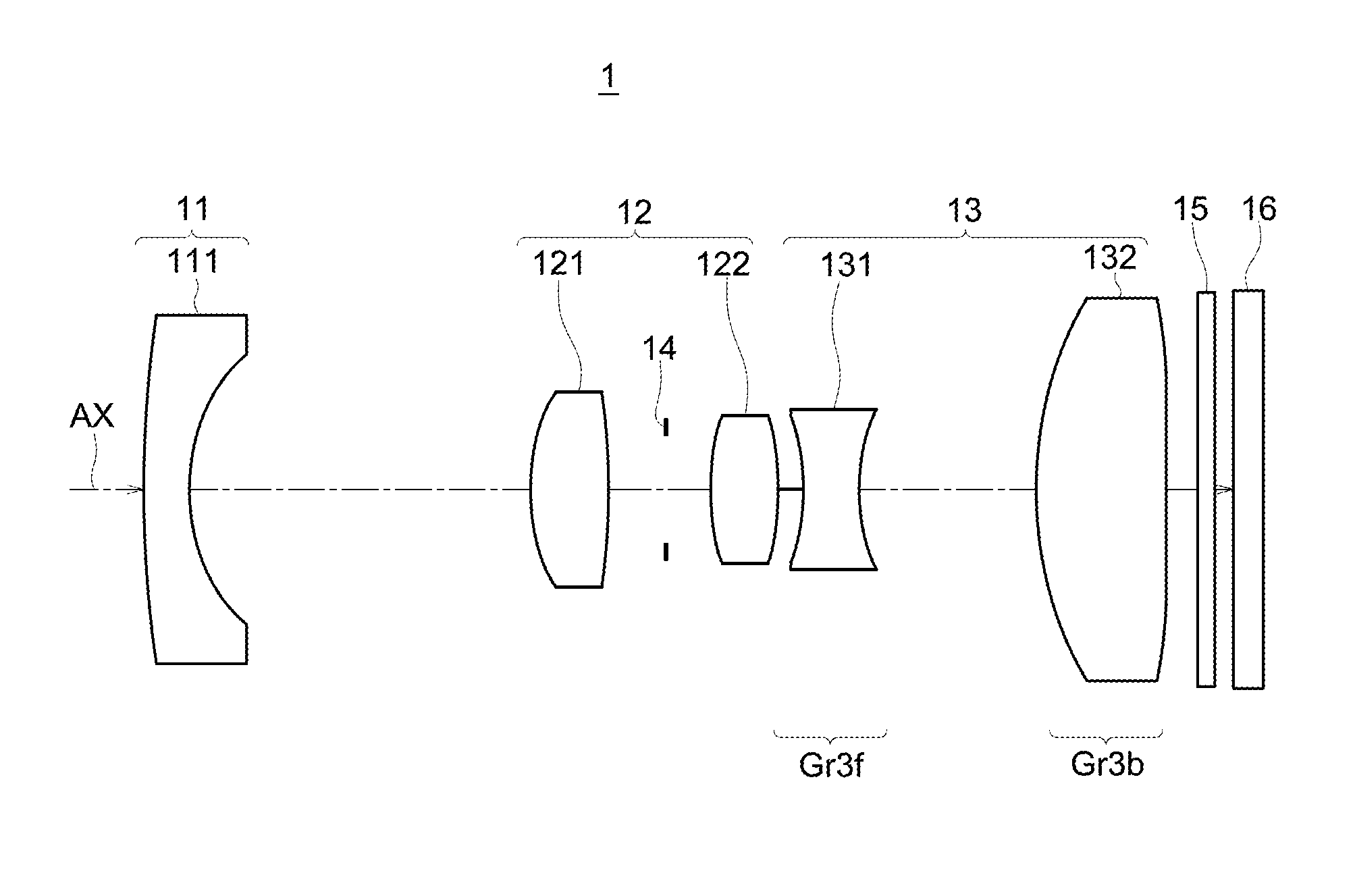 Variable power optical system, imaging device, and digital device