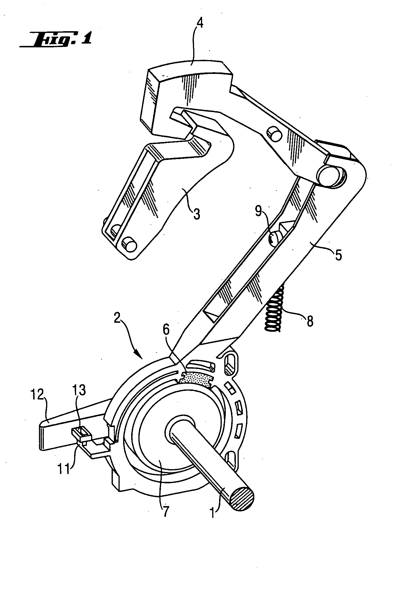 Electric power tool with locking mechanism