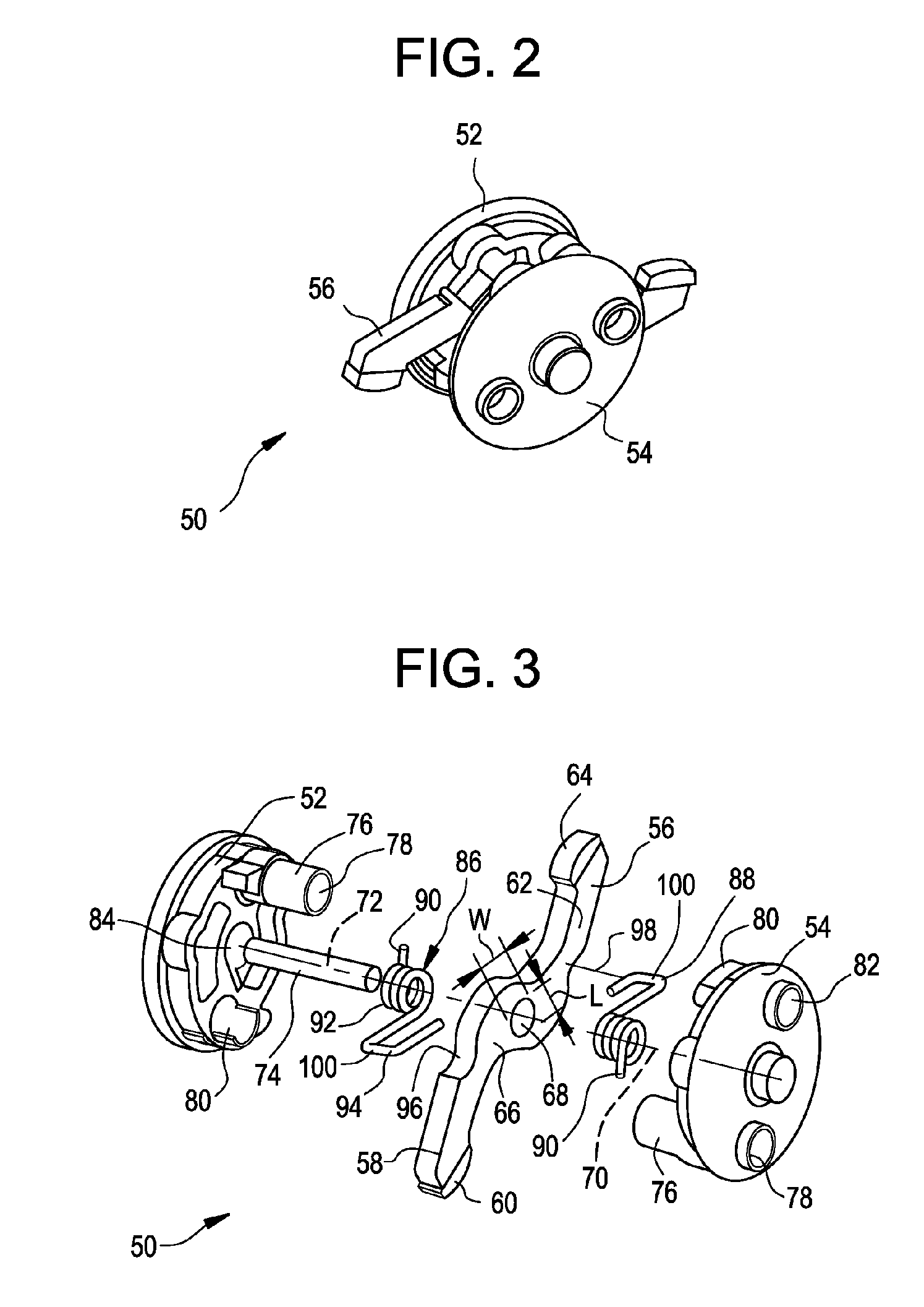 Split rotor system and method with springs