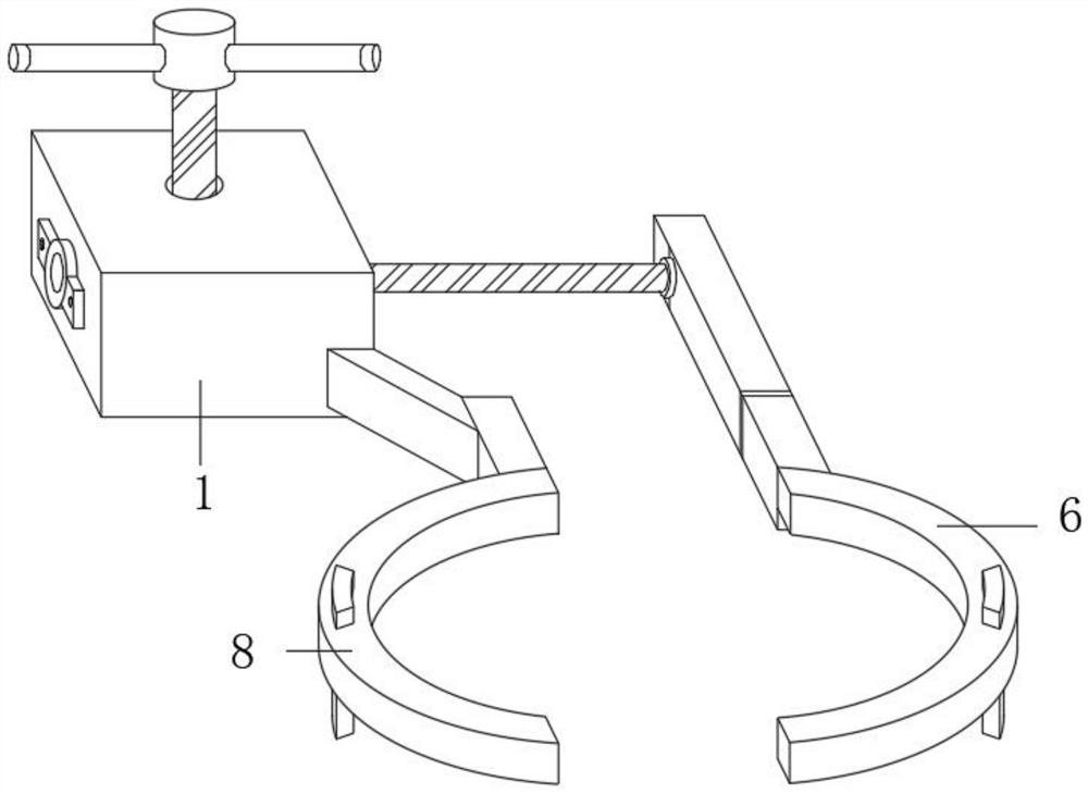 Surgical auxiliary annular traction device for breast surgery