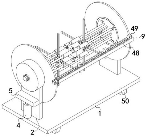 Pay-off rack for electric power construction