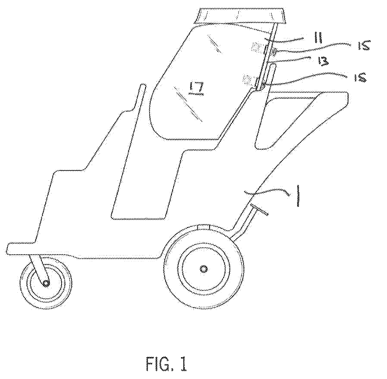 Occupant divider structure for a stroller