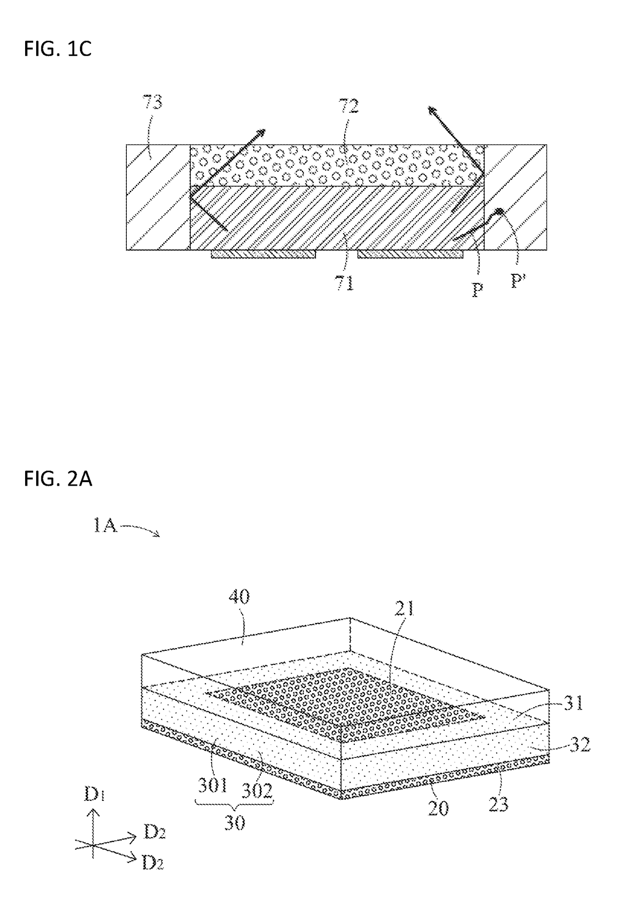 Light emitting device with beam shaping structure and manufacturing method of the same
