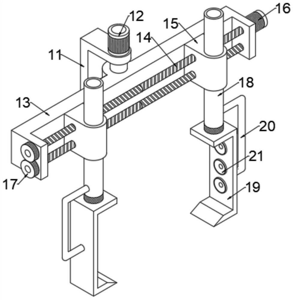 Multi-section type steering mechanical arm