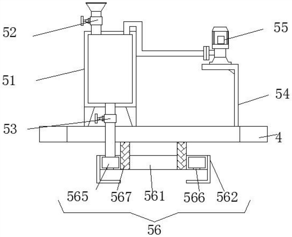 Device and method for modifying calcium carbonate powder with high coating rate