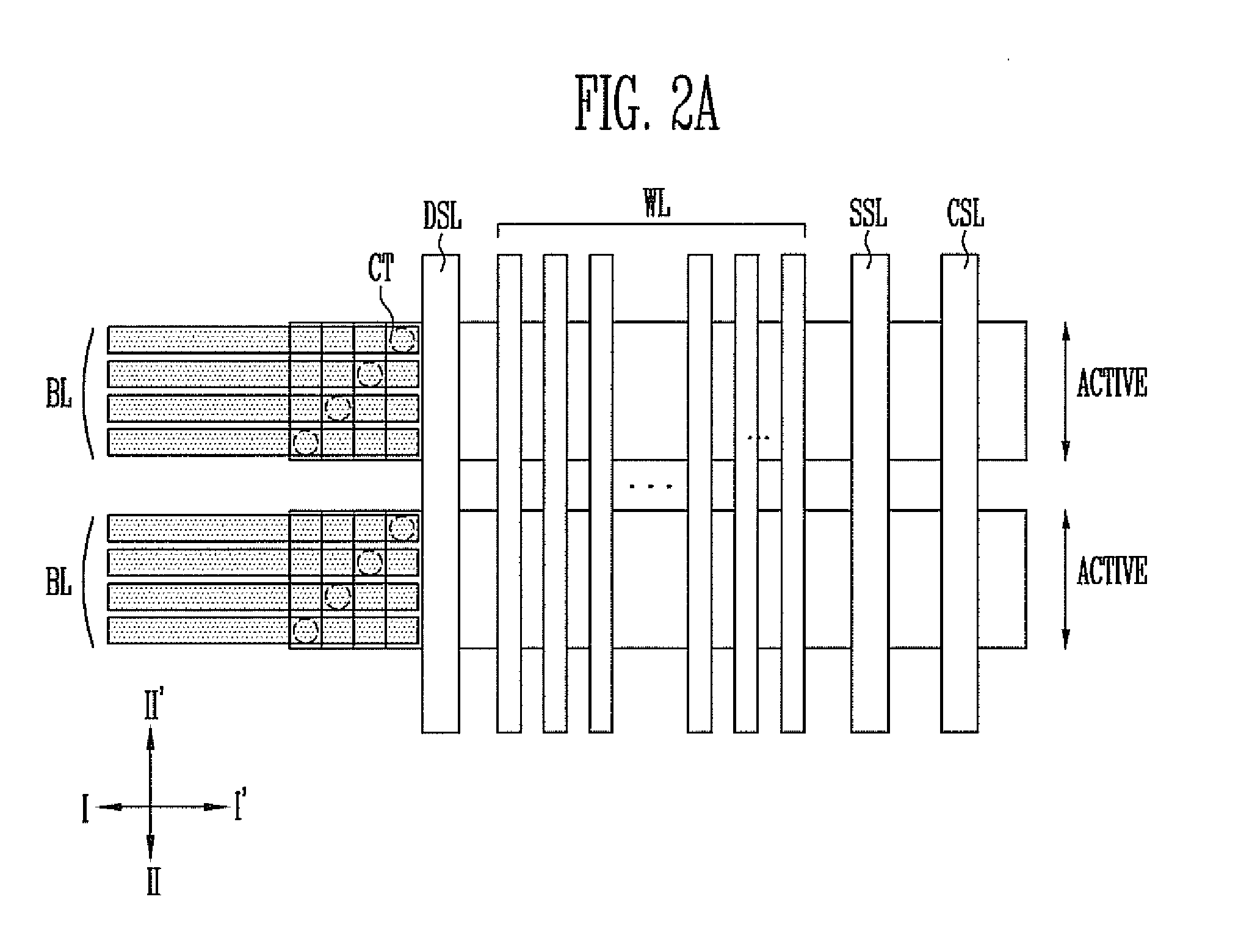 3-d structured non-volatile memory device and method of manufacturing the same