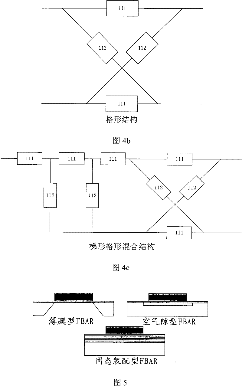 Narrow-band filter component