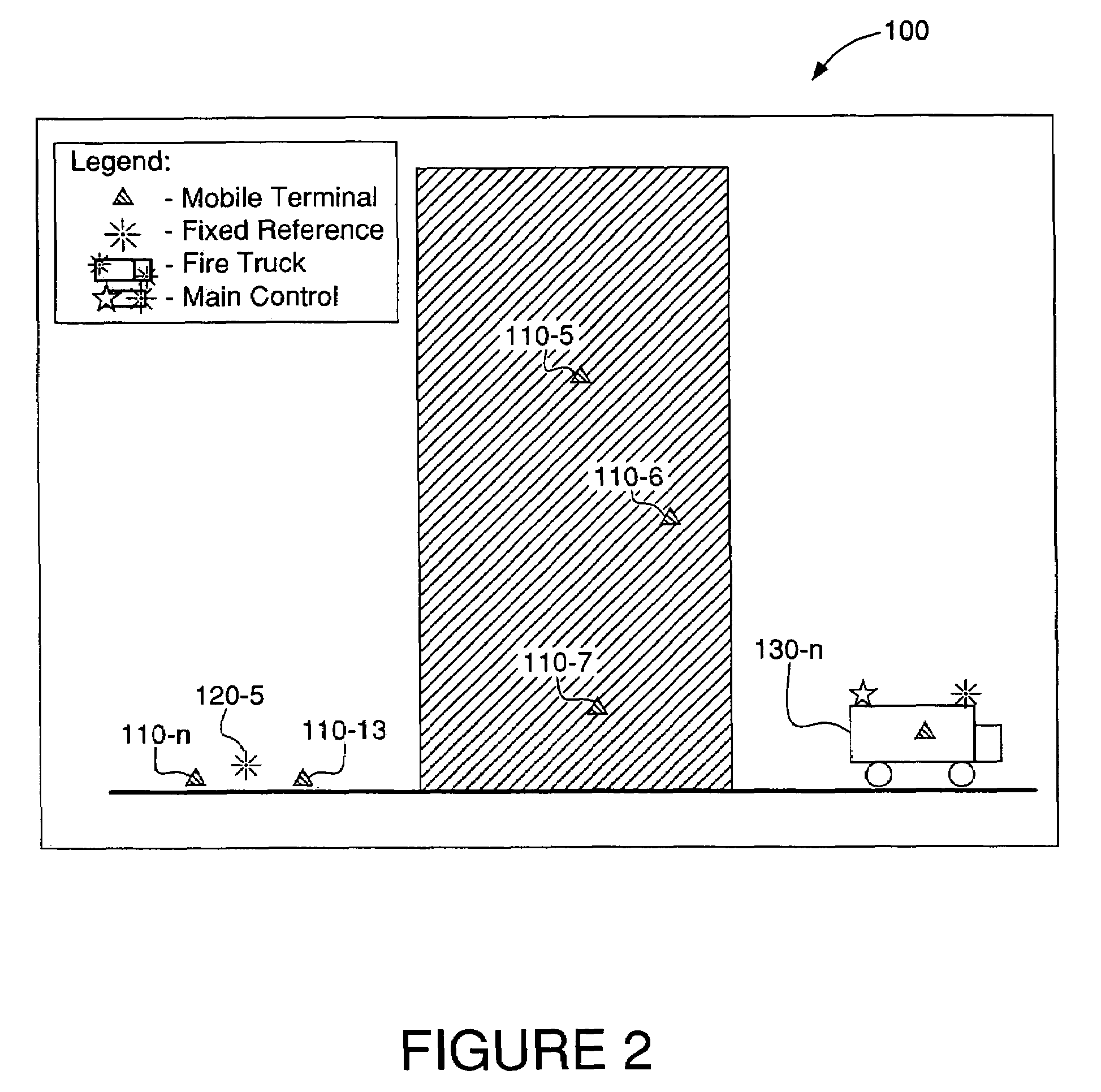 System and method for accurately computing the position of wireless devices inside high-rise buildings