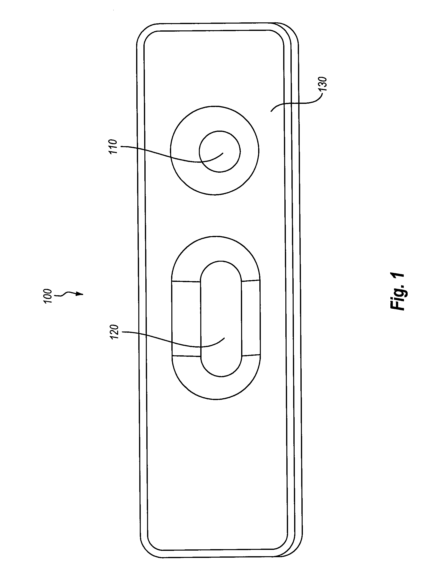 Device and method for performing a diagnostic test