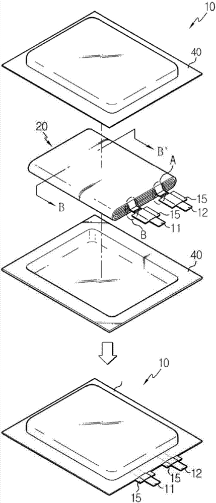 Secondary battery having improved output characteristics