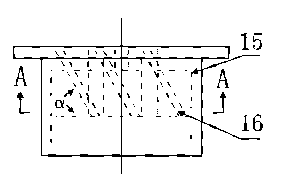 Pressure-differential type aluminum producing device for aluminum alloy melting furnace