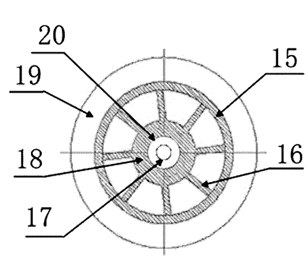 Pressure-differential type aluminum producing device for aluminum alloy melting furnace