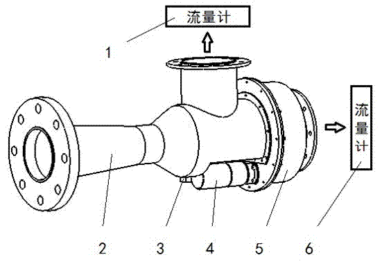 Pressure-superposed variable frequency pressurization water supply tank and pipe network flow proportioning flexible intelligent control device